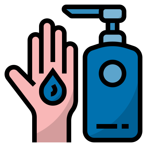 Covid19, disinfection, hygiene, prevention, hand antiseptic, hand disinfectant, use hand sanitzer icon - Free download