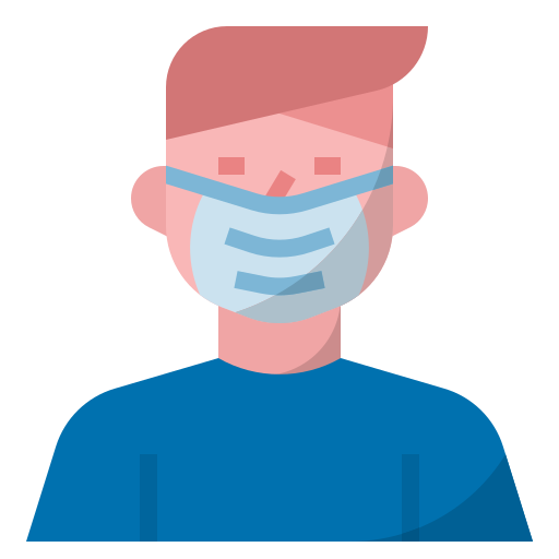 Covid19, healthcare, mask, protection, virus protection, wear a mask icon - Free download