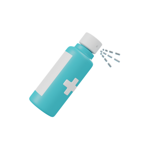 Sanitizer, spray 3D illustration - Free download