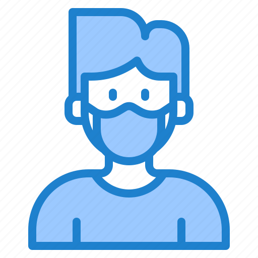 Man, virus, mask, avatar, covid19 icon - Download on Iconfinder