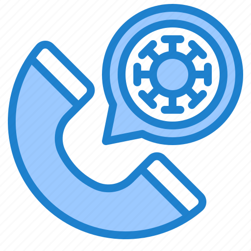 Telephone, call, virus, covid19, healthcare icon - Download on Iconfinder