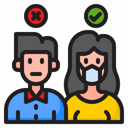 People, coronavirus, mask, protect, covid19 icon - Download on Iconfinder