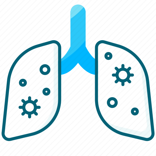 Lungs, virus, corona, sovid, covid icon - Download on Iconfinder