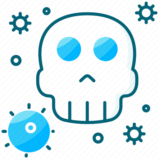 Skull, virus, dead, death, covid icon - Download on Iconfinder