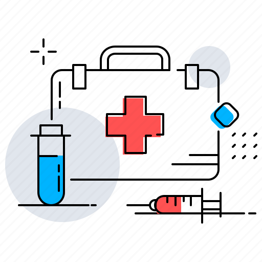 Medical kit, emergency treatment icon - Download on Iconfinder
