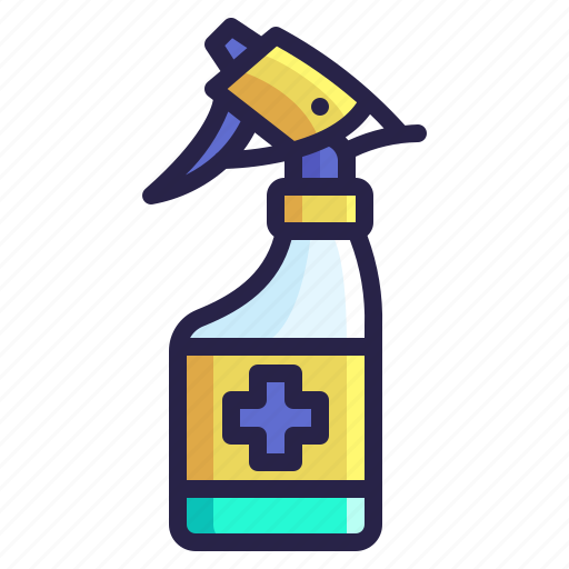 Health, virus, medical, sprayer, medicine, sanitizer, healthcare icon - Download on Iconfinder