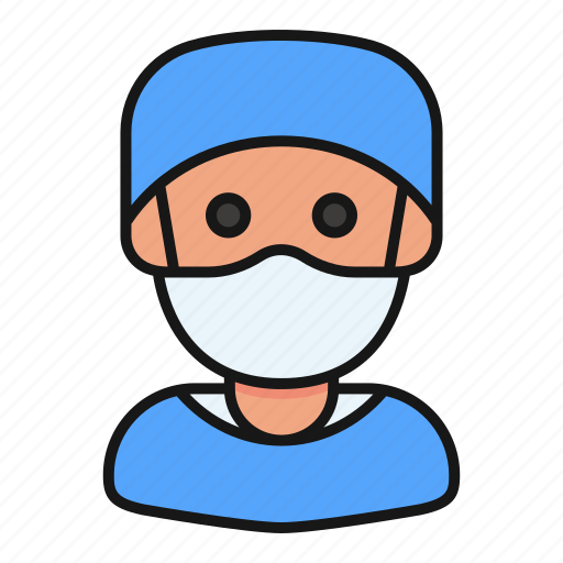 Avatar, doctor, health, mask, medic, people, surgeon icon - Download on Iconfinder