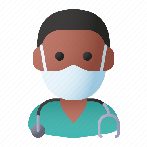 Avatar, doctor, health, man, mask, medic, nurse icon - Download on Iconfinder