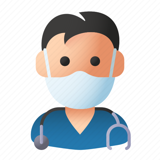Avatar, doctor, health, man, mask, medic, nurse icon - Download on Iconfinder