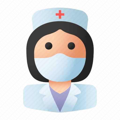Avatar, health, hospital, mask, nurse, profession icon - Download on Iconfinder
