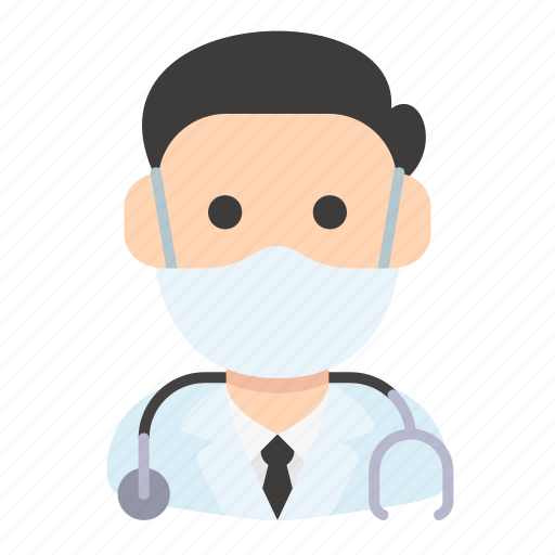 Avatar, doctor, health, man, mask, medic, profession icon - Download on Iconfinder