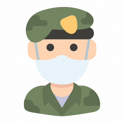Army, avatar, mask, militar, profession, soldier icon - Download on Iconfinder