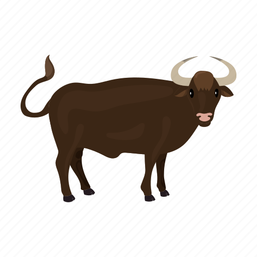 Animal, bull, cow, domestic, farm, mammal, pet icon - Download on Iconfinder