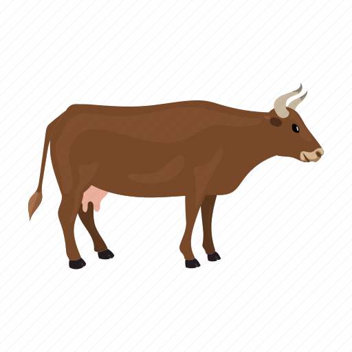 Animal, cow, domestic, farm, mammal, pet icon - Download on Iconfinder