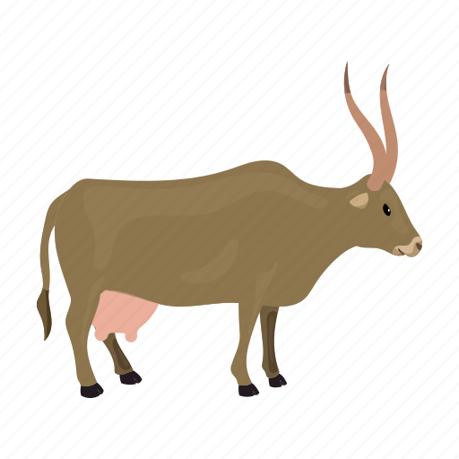 Animal, cow, domestic, farm, mammal, pet icon - Download on Iconfinder
