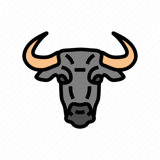 Animal, bull, head, cow, farm, dairy icon - Download on Iconfinder