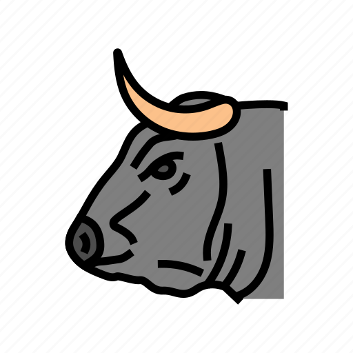 Bull, head, animal, cow, farm, dairy icon - Download on Iconfinder