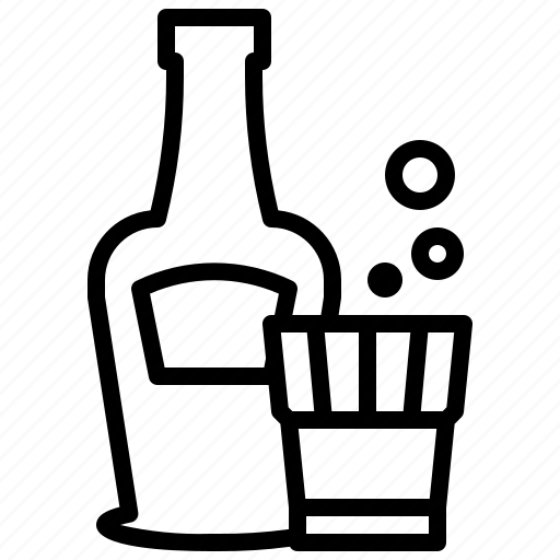 Alcohol, alcoholic, bottle, drink, food and restaurant, restaurant, vodka icon - Download on Iconfinder