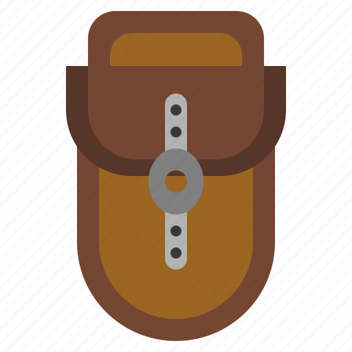 Bag, belt, cowboy, purse, waist icon - Download on Iconfinder