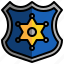 agent, badge, cultures, emblem, police 
