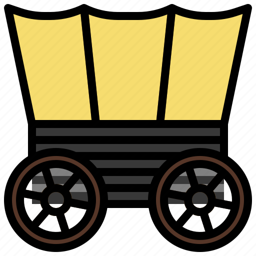 Antique, transport, transportation, wagon, western icon - Download on Iconfinder
