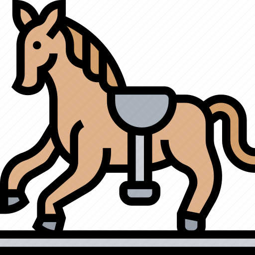 Horse, stallion, equestrian, domestic, animal icon - Download on Iconfinder