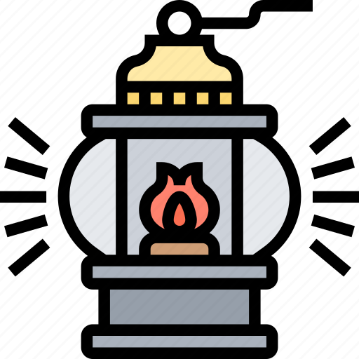 Lamp, light, lantern, dark, vintage icon - Download on Iconfinder