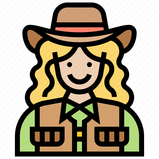 American, cowgirl, farm, lady, rider icon - Download on Iconfinder