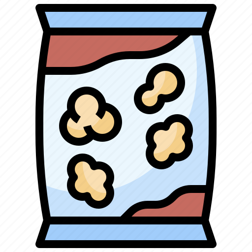 Chips, cooking, food, potatoe, snack icon - Download on Iconfinder