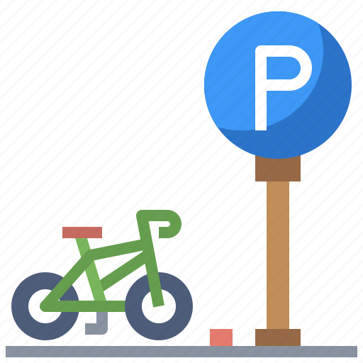 Bicycle, exercise, parking, transport, vehicle icon - Download on Iconfinder