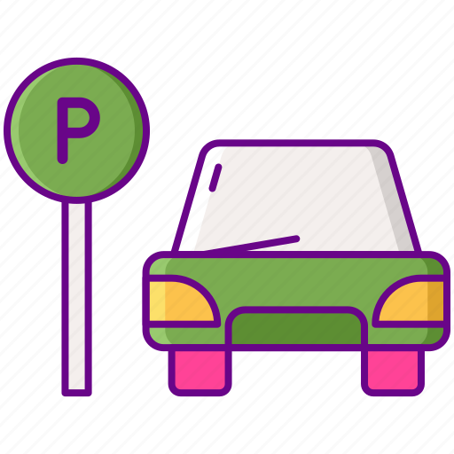 Car, park, sign, vehicle icon - Download on Iconfinder