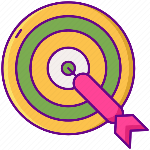 Aim, arrow, darts, target icon - Download on Iconfinder