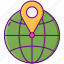 gps, location, navigation, pin 