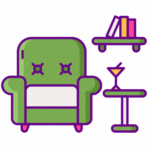 Area, couch, furniture, lounge icon - Download on Iconfinder