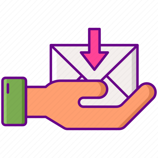 Handling, inbox, letter, mail icon - Download on Iconfinder