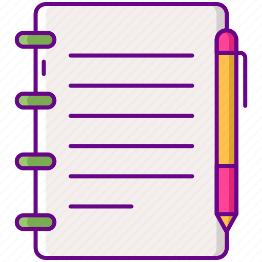 Document, notebook, notes, paper icon - Download on Iconfinder