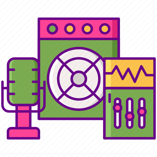 Equipment, mixer, recording, sound icon - Download on Iconfinder