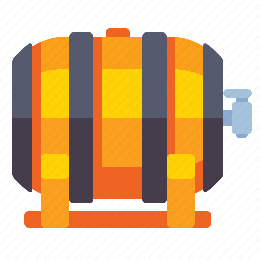 Beer, barrel, cask, alcohol icon - Download on Iconfinder