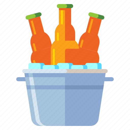 Beer, bucket, drink, ice icon - Download on Iconfinder