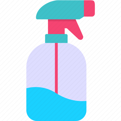 Spray, bottle, cleaning, detergent, disinfect icon - Download on Iconfinder