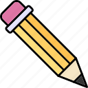 pencil, pen, write, draw