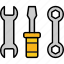 tools, measures, mechanic, repair, service