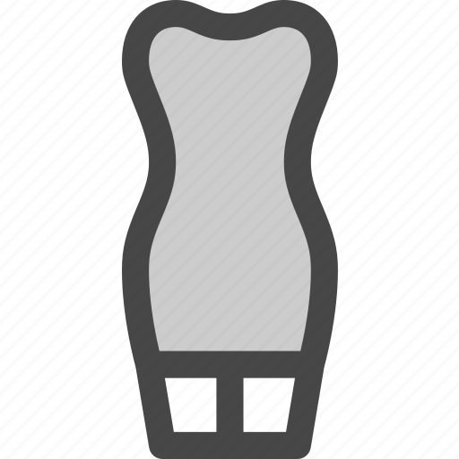 Body, clothing, dress, female, shape, short, woman icon - Download on Iconfinder