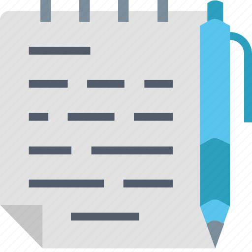 Writing, document, edit, file, page, pen, write icon - Download on Iconfinder