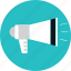 loudspeaker, megaphone, message, promotion, speaker, announcement, marketing, news, communication 