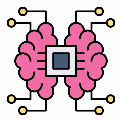 Artificial intelligence, brain, mind, processor icon - Download on Iconfinder