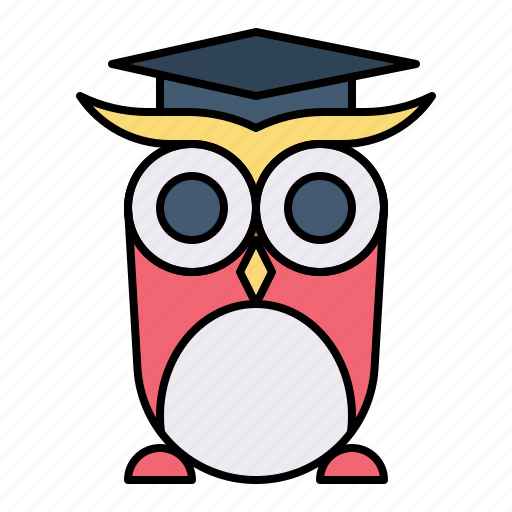 Animal, bird, graduation hat, owl icon - Download on Iconfinder