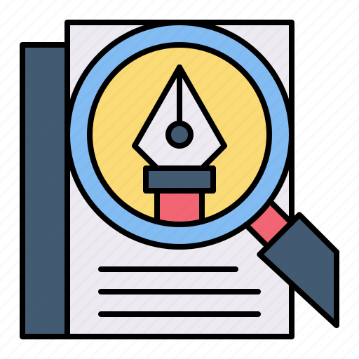 Creativity, document, idea, searching icon - Download on Iconfinder