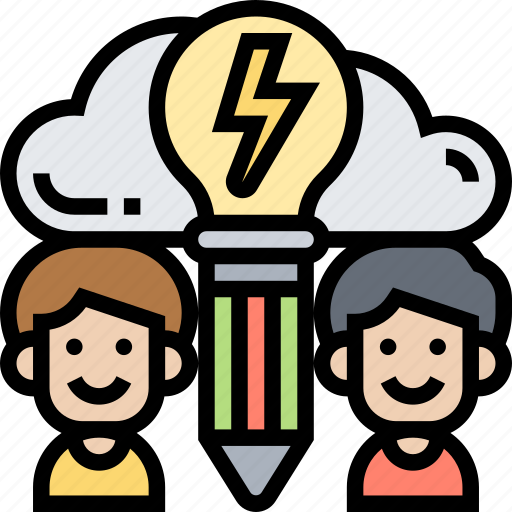 Cooperative, solution, brainstorming, teamwork, discussion icon - Download on Iconfinder