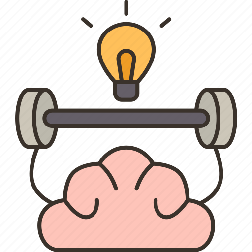 Brain, training, effort, intelligence, inspiration icon - Download on Iconfinder